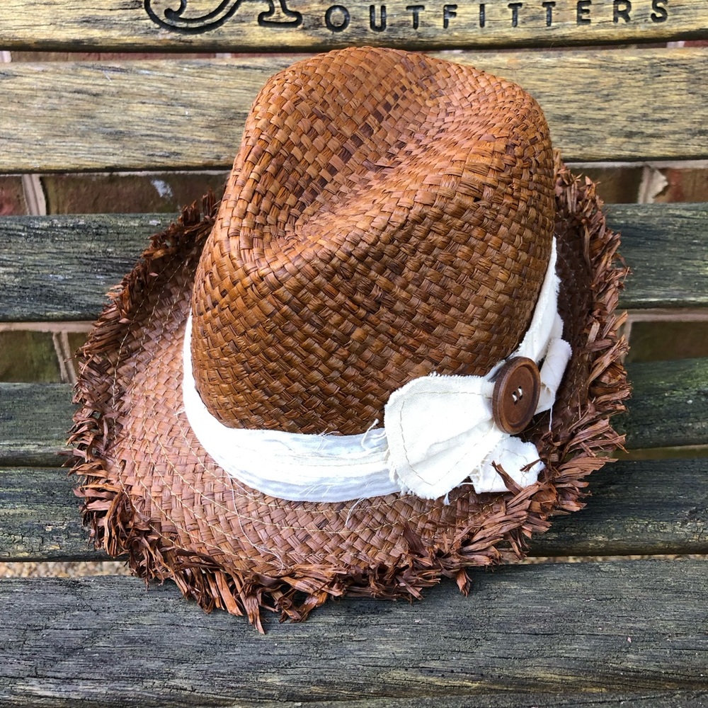 New Brown Straw Hat